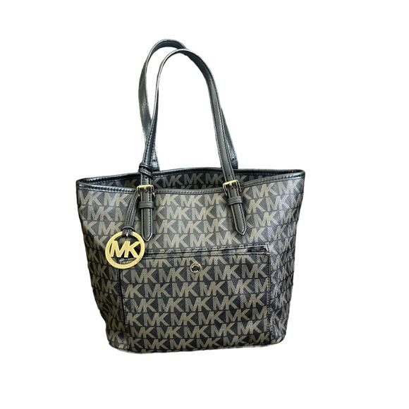 Michael Kors Signature Medium Tote Bag - Picture 1 of 8